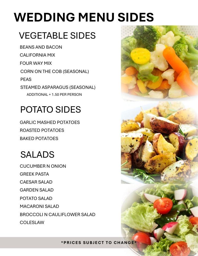 Catering menu page 12