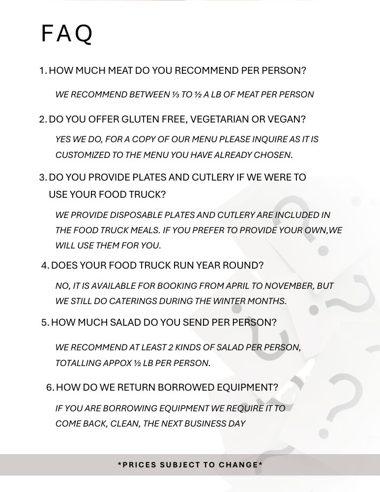 Catering menu page 15